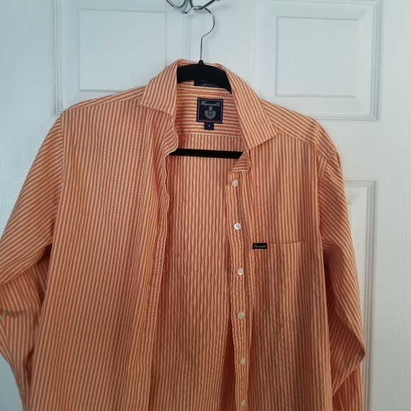 Womens juniors  Facconable  button  down designer  shirt small in e.u.c - Picture 3 of 4